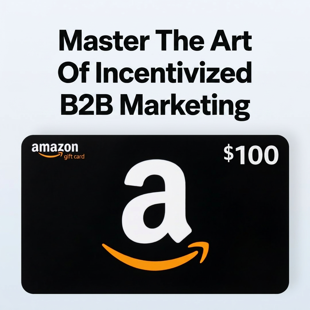 SweepLift Amazon gift card ad creative