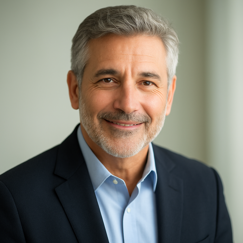 Senior sales leader reviewing opportunity intelligence